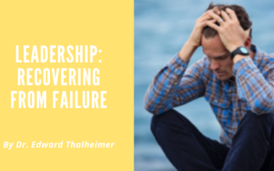 Leadership: Recovering from Failure
